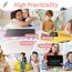 LCD Schreibtafel 10 Zoll, Genialba Buntes LCD Schreibtablett, Tragbares Löschbares Zeichenbrett, Elektronischer Tablette, Grafiktablett für Kinderspiele 2 3 4 5 6 7 Jahre alte Mädchen (Rosa)