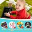 3 Pack LCD Schreibtafel 8,5 Zoll, Buntes LCD Writing Tablet, Löschbarer Wiederverwendbarer Grafiktablett Zeichenbrett Geschenk für Kinder 2 3 4 5 6 7 Jahre - Blau, Schwarz, Rosa