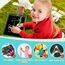 3 Stück LCD Schreibtafel, 8.5 Zoll Zeichenbrett Bildschirm Augenfreundliche Bunte Schrift Pad Für Drinnen und Unterwegs, Löschbarer Schreibtablett Spielzeug Geschenk für Kinder - Blau & Rosa & Grün