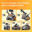Sillbird Roboter Baukasten für Kinder ab 8 Jahren, 5-in-1 programmierbares Robotik Set mit App & Fernbedienung, Mint Technik Spielzeug mit 488 Teilen, Geschenk für Jungen