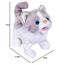 Simba 105893453 - Chichi Love Little Cat, läuft und wackelt mit dem Schwanz, Plüschkatze, mit Funktion, mit Sound, für Kinder ab 5 Jahren geeignet, 15 cm