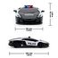 Lamborghini Aventador-Offiziell lizenzierte Fernsteuerung für Kinder mit funktionierenden Lichtern, RC-Modell für Auto 1:24, 27 MHz, LP700-4