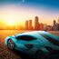 CMJ RC CARS 1:24 Maßstab Offiziell Lizenzierte RC Lamborghini Sián FKP 37, Blaues Lambo Sport Rennspielzeugauto Modellfahrzeug für Jungen Mädchen und Erwachsene Geschenk