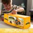 JOYIN Ferngesteuerter LKW Muldenkipper, 2,4 GHz RC Kipplaster Traktor Bagger Spielzeug mit Licht und Sound, Baufahrzeuge Spielzeugauto ab 3 4 5 6 7 8 Jahren Jungen, Weihnachts und Geburtsta Gsgeschenk