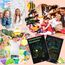 2 Pack Bunte LCD Schreibtafel 12 Zoll, Electight Zeichentafel, Abwischbar Abschließbar LCD Writing Tablet, Spielzeug & Geschenke für Kinder 3-12 Jahre zu Hause, Schule - Rosa
