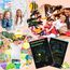Electight 3 Stück LCD Schreibtafel für Kinder 12 Zoll, Maltafel Wiederverwendbare, Maltablett für Kinder mit Abschließbar Löschen Taste, Spielzeug Geschenke für Büro, Schule, Hause(Rosa+Blau+Violett)