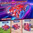 Kssvzz Spider Ferngesteuertes Auto ab 3-10 Jahre, 2.4GHz Doppelseitig RC Auto mit USB-C Wiederaufladbarer Akku/360°-Drehung/Kühles Licht, 4WD RC Car Spielzeug ab 3 4 5 6 7 8 9 Jahre Junge