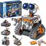 Sillbird Roboter Baukasten für Kinder ab 8 Jahren, 5-in-1 programmierbares Robotik Set mit App & Fernbedienung, Mint Technik Spielzeug mit 488 Teilen, Geschenk für Jungen