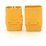 FLY RC 10 Stück (5 Paar) Premium XT90H Amass Goldstecker Stecker Buchse Anschlüsse Goldkontaktstecker die besten XT90 Stecker mit Isolierhülle