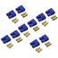10 Paar 20 Stück Original EC3 Premium Goldstecker Stecker Buchse Male Female 3,5mm Steckverbinder Goldkontaktstecker 60A Lipo Akku ESC RC Modellbau