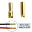 10 Paar EC5 Bananenstecker Weiblich Maennlich Rundstecker, EC5 5mm Anschlussstecker + Buchse Set Goldstecker Für RC ESC Akku LIPO Motor