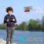 VATOS RC-Hubschrauber für Jungen, 2.4G Ferngesteuerter Hubschrauber mit LED-Licht für Kinder ab 12 Jahren, Feste Höhe, Start mit Einer Taste, RC-Flugzeuge Jungen und Erwachsene