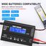 Haisito Lipo Ladegerät 80W 6A Lipo Balancer für LiPo/Li-Ion/Life (1-6S) und NiMH/NiCd (1-15S), RC Akku Ladegerät mit LED-Bildschirm, Netzteil und XT60 / Deans/JST/Futaba-Adapter