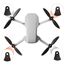 Craznick Propeller für DJI Mini 4K/2/SE/2 SE Drohnen Propellerschutz Landegestell Propellerhalterschutz Gimbal Abdeckung Insgesamt 24 Stück Zubehoer für DJI Mini 4K 2 SE Drohnen Zubehör Set
