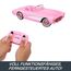 Hot Wheels Ferngesteuertes Auto, R/C Barbie Corvette - ferngesteuertes Fahrzeug, 1956 Corvette Stingray, 2,4 GHz Frequenz, bis zu 8 km/h, Platz für 2 Barbie-Puppen, HPW40