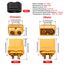 YIXISI 10 Paar XT60 XT60H Batterie Anschlüsse, XT60H Männlich Weiblich Stecker Buchse, XT60H Mantelgehäuse Stecker, für RC Lipo Akku