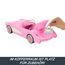 Hot Wheels Ferngesteuertes Auto, R/C Barbie Corvette - ferngesteuertes Fahrzeug, 1956 Corvette Stingray, 2,4 GHz Frequenz, bis zu 8 km/h, Platz für 2 Barbie-Puppen, HPW40