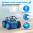 MaxTronic telecomandate Amphibien Ferngesteuertes Auto, Wiederaufladbares Direktladen 360° Salto wasserdichtes RC Stunt Auto 2.4G 15KM/H 4WD Allrad Geländewagen Spielzeug für Jungen 3-12 Jahre