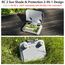FPVtosky Lito X1/Mini 5/4 Pro RC 2 Sonnenblende I Joystick Schutz I Bildschirmschutz RC-2 Fernbedienung Sonnenschutz für DJI Mini5/ 4 Pro/Air 3/Flip/Avata 360 Zubehör (nur Sonnenblende)