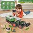 Ferngesteuerter Traktor Ferngesteuert mit anhänger, Traktor Spielzeug ab 3 Jahre, 2.4 GHz RC Trecker Spielzeug mit Fernbedienung, Kuh und Schaf, Geschenk ab 3 4 6 Jahre