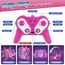 Kssvzz Spider Ferngesteuertes Auto Mädchen, 2.4GHz Doppelseitig RC Auto mit 360° Drehung & LED Licht, Outdoor Spielzeug Geschenk für Kinder ab 4 5 6 7 8 9 10 11 12 Jahre