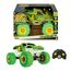 Hot Wheels Monster Trucks Gunkster RC Truck im Maßstab 1:15, leuchtet im Dunkeln, Action-Geländereifen mit Off-Road-Funktion, HTP15