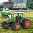 Ferngesteuerter Traktor Ferngesteuert mit anhänger, Traktor Spielzeug ab 3 Jahre, 2.4 GHz RC Trecker Spielzeug mit Fernbedienung, Kuh und Schaf, Geschenk ab 3 4 6 Jahre
