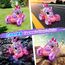 Hot Bee Einhorn Ferngesteuertes Auto ab 3 Jahre, Geschenk Mädchen 3 4 5 6 Jahre, 2.4GHz RC Auto, Einhorn Spielzeug, Einhorn Geschenke für Mädchen, 360° Stuntauto mit LED-Lichtern