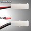 Kraftmax Akku Racing-Pack mit Tamiya Stecker - 9,6V / 2200mAh (min 2000 mAh) NiMH Akku/Hochleistungs RC Akkupack (Packung mit 2)