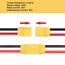 YIXISI 2 Paar XT90 Stecker Männlich Weiblich Stecker, XT90 Plug Male Female Connector mit Mantel Gehäuse Stecker, mit 100mm 10AWG Silikondraht, für RC Lipo Batterie FPV Drohne