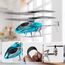 VATOS RC-Hubschrauber für Jungen, 2.4G Ferngesteuerter Hubschrauber mit LED-Licht für Kinder ab 12 Jahren, Feste Höhe, Start mit Einer Taste, RC-Flugzeuge Jungen und Erwachsene