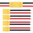 YIXISI 2 Paar XT90 Stecker Männlich Weiblich Stecker, XT90 Plug Male Female Connector mit Mantel Gehäuse Stecker, mit 100mm 10AWG Silikondraht, für RC Lipo Batterie FPV Drohne