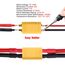 YIXISI 15 Paar XT30 Batterie Anschlüsse, XT30 Männlich Weiblich Stecker Buchse, mit Schrumpfschlauch, für RC Lipo Akku