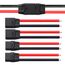 YIXISI 2 Paar XT90 Stecker Männlich Weiblich Stecker, XT90 Plug Male Female Connector mit Mantel Gehäuse Stecker, mit 100mm 10AWG Silikondraht, für RC Lipo Batterie FPV Drohne, Schwarz