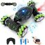 Pristar Ferngesteuertes Auto 1:14 RC Remont Control Car Drift Spielzeug 2,4 GHz 360 Drehung Handgeführtes Stunt Drift 4WD Ferngesteuert Auto mit Handsteuerung Geschenk Junge Kinder ab 5 6 8 9 10 Jahre