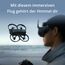 DJI Avata 2 Fly Smart Combo (drei Akkus), FPV-Drohne mit Kamera 4K, Immersive Experience, One-Push-Akrobatik, Integrierter Propellerschutz, 155° FOV, Kameradrohne mit Goggles N3 und RC Motion 3