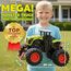 Ferngesteuerter Traktor Ferngesteuert ab 3 4 6 Jahre, 2.4GHz 1:16 Ferngesteuerter Monstertruck Ferngesteuert mit Licht, 8 Kanal Traktor Spielzeug ab 3 4 6 Jahre, Leicht zu Passierende Komplexe Gelände