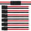 YIXISI 3 Paar XT60 XT60H Stecker Männlich Weiblich Stecker, XT60H Plug Male Female Connector mit Mantel Gehäuse Stecker, mit 100mm 12AWG Silikondraht, für RC Lipo Batterie FPV Drohne, Schwarz
