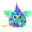 Furby Galaxy, leuchtet im Dunkeln, interaktives Plüschspielzeug - Deutsche Fassung, Silber/Blau/Lila