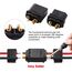 YIXISI 10 Paar XT60 XT60H Batterie Anschlüsse, XT60H Männlich Weiblich Stecker Buchse, XT60H Mantelgehäuse Stecker, für RC Lipo Akku, Schwarz + Gelb