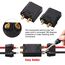 YIXISI 5 Paar XT90 Batterie Anschlüsse, XT90 Männlich Weiblich Stecker Buchse, XT90 Mantelgehäuse Stecker, für RC Lipo Akku, Schwarz