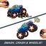Hot Wheels Toy Truck Monster Trucks RC Oversized Fernsteuerung Mega-Wrex Alive im Maßstab 1:15, 3 Spielmodi mit interaktiven Lichtern & Sounds