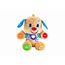 Fisher-Price Lernspaß-Hündchen mit drei Stufen | sprechendes Kuscheltier mit Musik als Kinderspielzeug und Baby Spielzeug | Interaktiver Teddybär, Version: Spanisch, FPM53