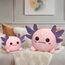 Mewali 40 cm Weiches Rosa Axolotl-Kuschelkissen – Niedliches Schmuse-Axolotl-Stofftier, Quetschbares Plüschtier für Kinder, Erwachsene und Plüschtierliebhaber, perfekt zum Kuscheln und Entspannen