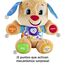 Fisher-Price Lernspaß-Hündchen mit drei Stufen | sprechendes Kuscheltier mit Musik als Kinderspielzeug und Baby Spielzeug | Interaktiver Teddybär, Version: Spanisch, FPM53