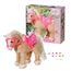 BABY born, Puppenpferd, BABY born My Cute Horse, interaktives Pferd mit Lauf-und Soundfunktion, Plüsch, rosa Sattel und Zaumzeug sowie Pins zum Dekorieren, 831168, Zapf Creation