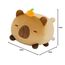 Mewaii Capybara Plüschkissen 20CM Weiches Kawaii Kuscheltier für Kinder,Niedliches Wasserschwein Plüschtier,Perfektes Kuschelkissen und Geschenk