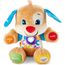 Fisher-Price Lernspaß-Hündchen mit drei Stufen | sprechendes Kuscheltier mit Musik als Kinderspielzeug und Baby Spielzeug | Interaktiver Teddybär, Version: UK-Englisch , FPM43