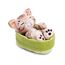 Kuscheltier Katze Bengal 12cm schlafend im