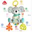 Fehn Activity-Koala – Baby Motorikspielzeug für Kinderwagen, Kinderbett und Babyschale – zum Beißen, Greifen und Geräusche erzeugen – Spielzeug für Babys und Kinder ab 3+ Monaten